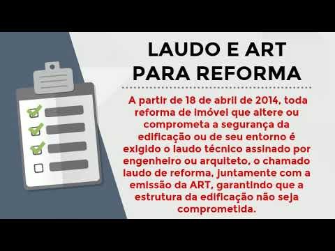 Laudo ART / ART para obras e servicos no Jaguaré