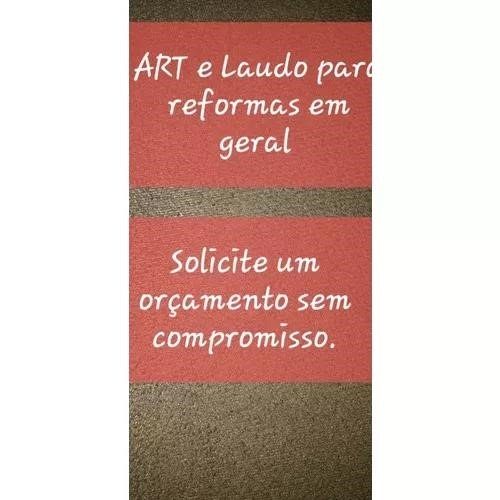Laudo ART / ART para obras e servicos na Mooca